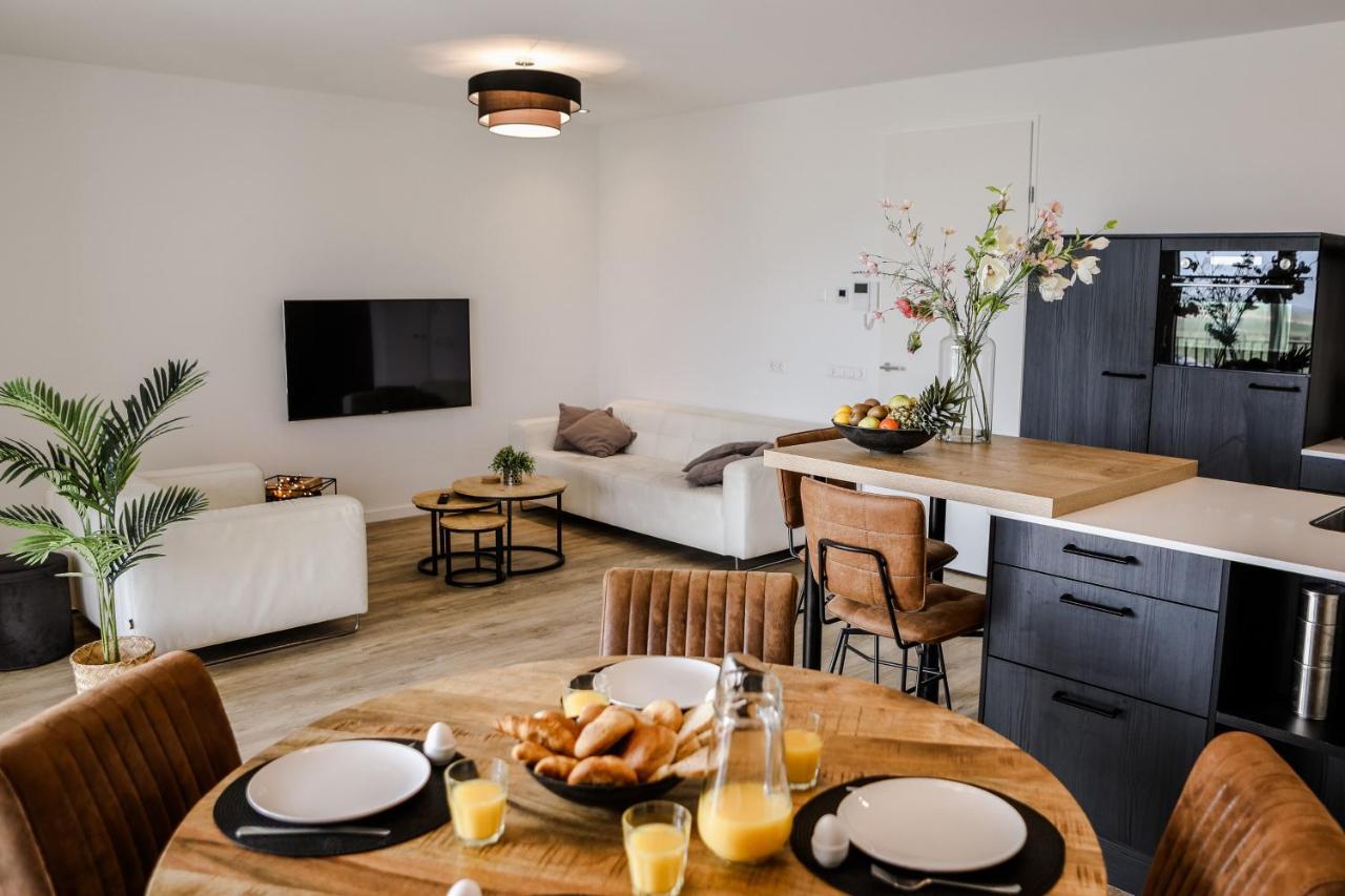 Luxe 4 Persoons Appartement In Residence Marina Kamperland 2C Eksteriør billede