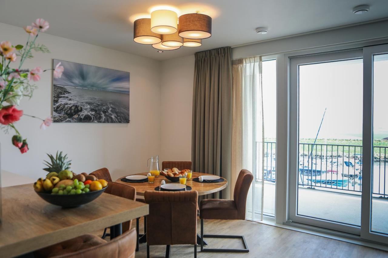 Luxe 4 Persoons Appartement In Residence Marina Kamperland 2C Eksteriør billede